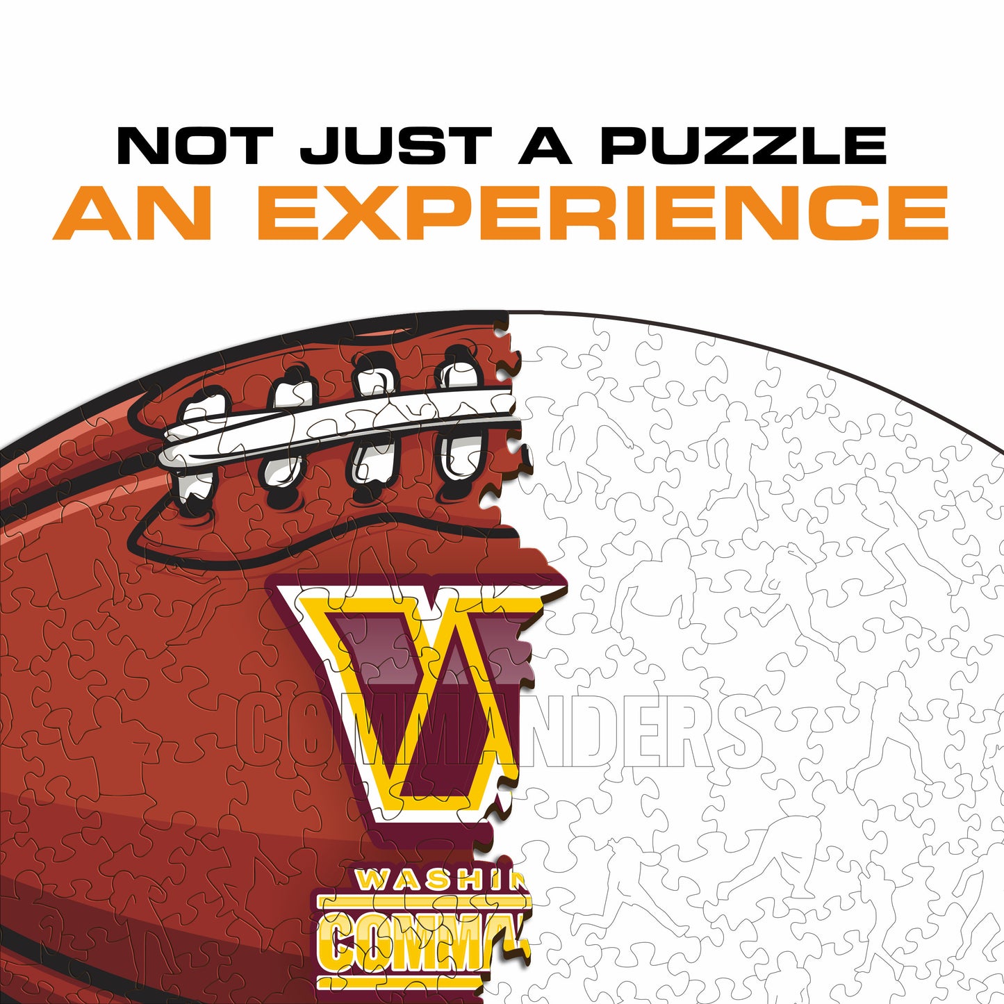 Washington Commanders™ - Wooden Puzzle