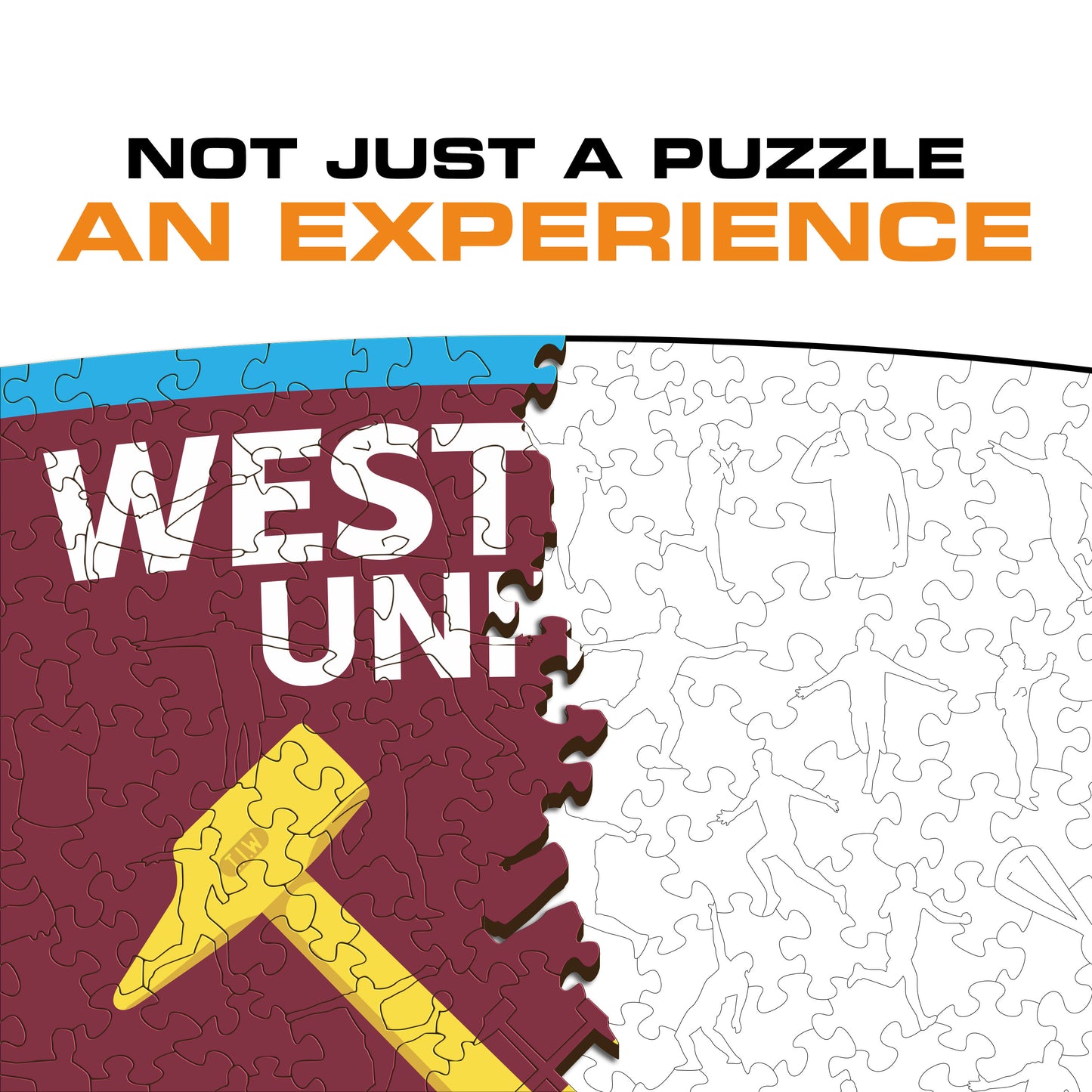 West Ham United FC® Crest - Wooden Puzzle