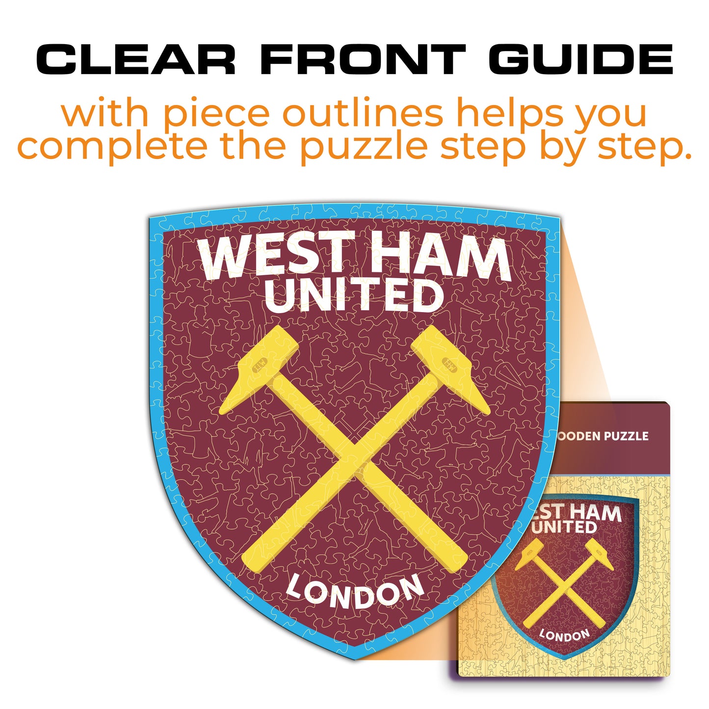 West Ham United FC® Crest - Wooden Puzzle