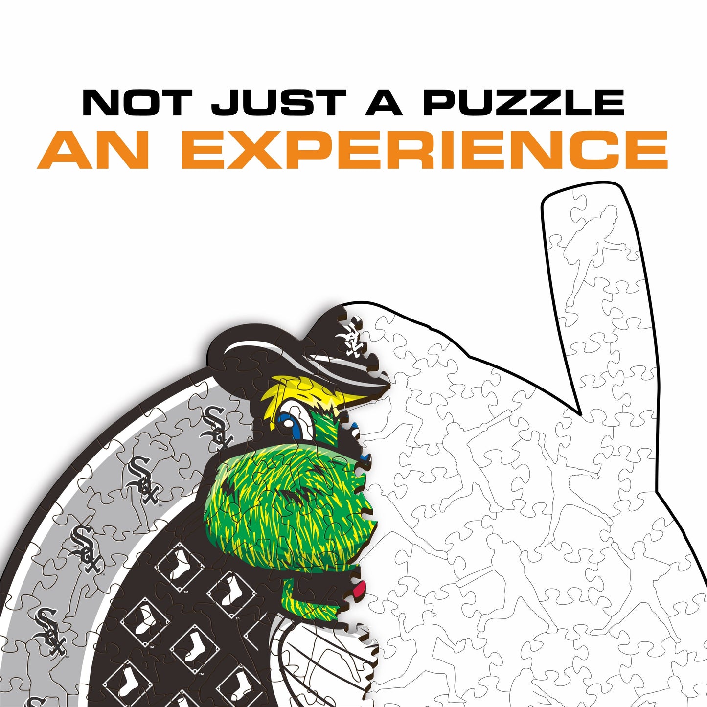 Chicago White Sox™ Mascot - Wooden Puzzle