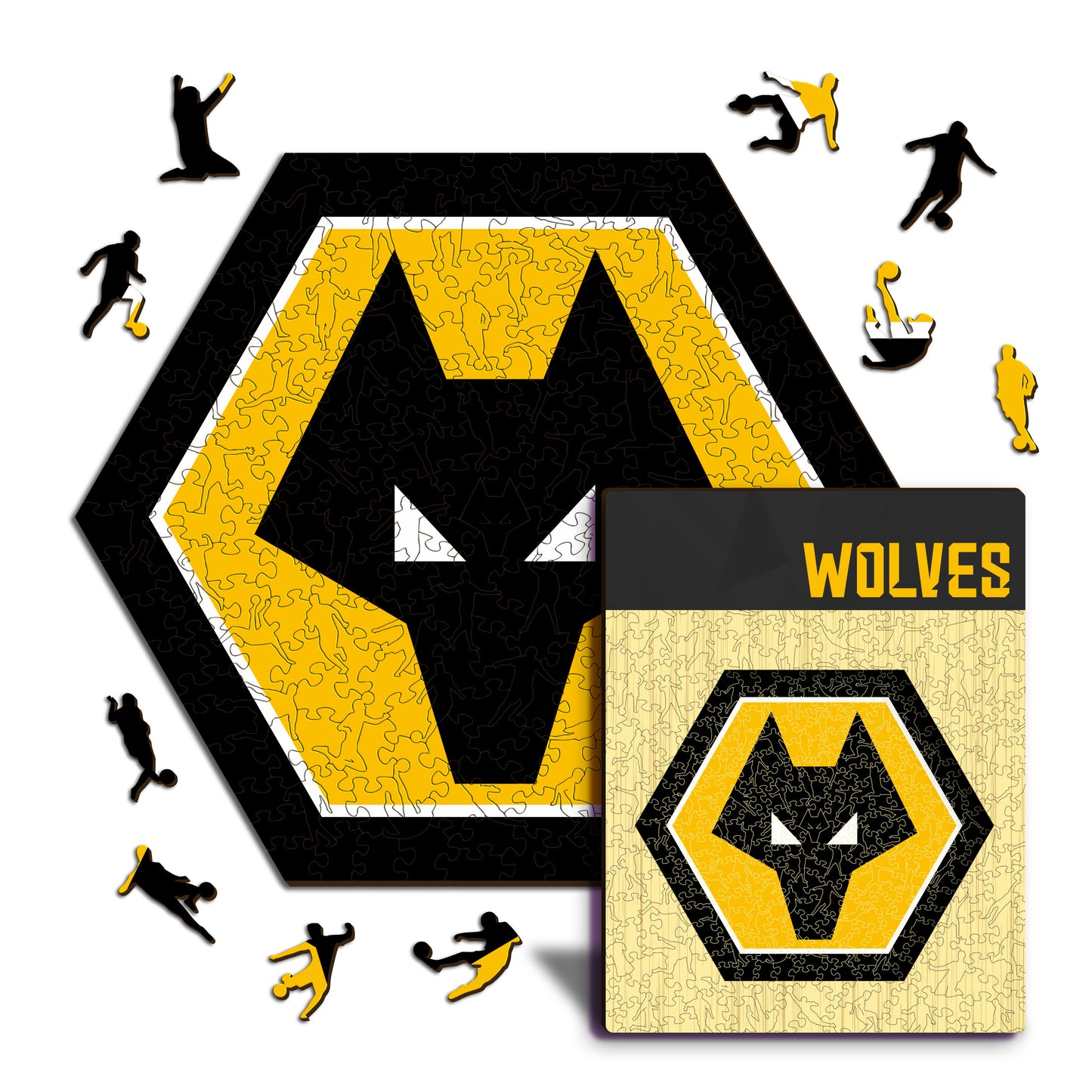 Wolves FC® Crest - Wooden Puzzle