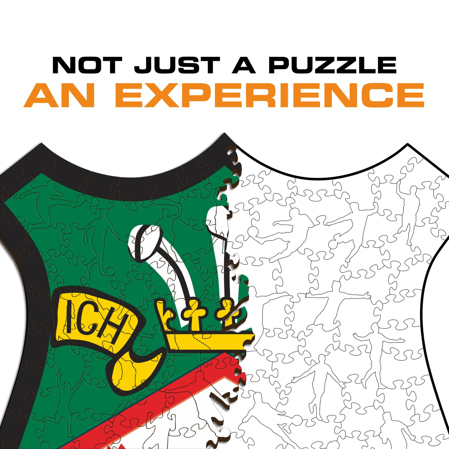 Wrexham AFC® Crest - Wooden Puzzle