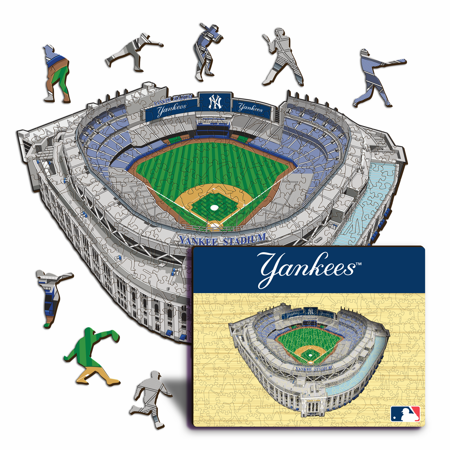 New York Yankees™ Stadium - Wooden Puzzle