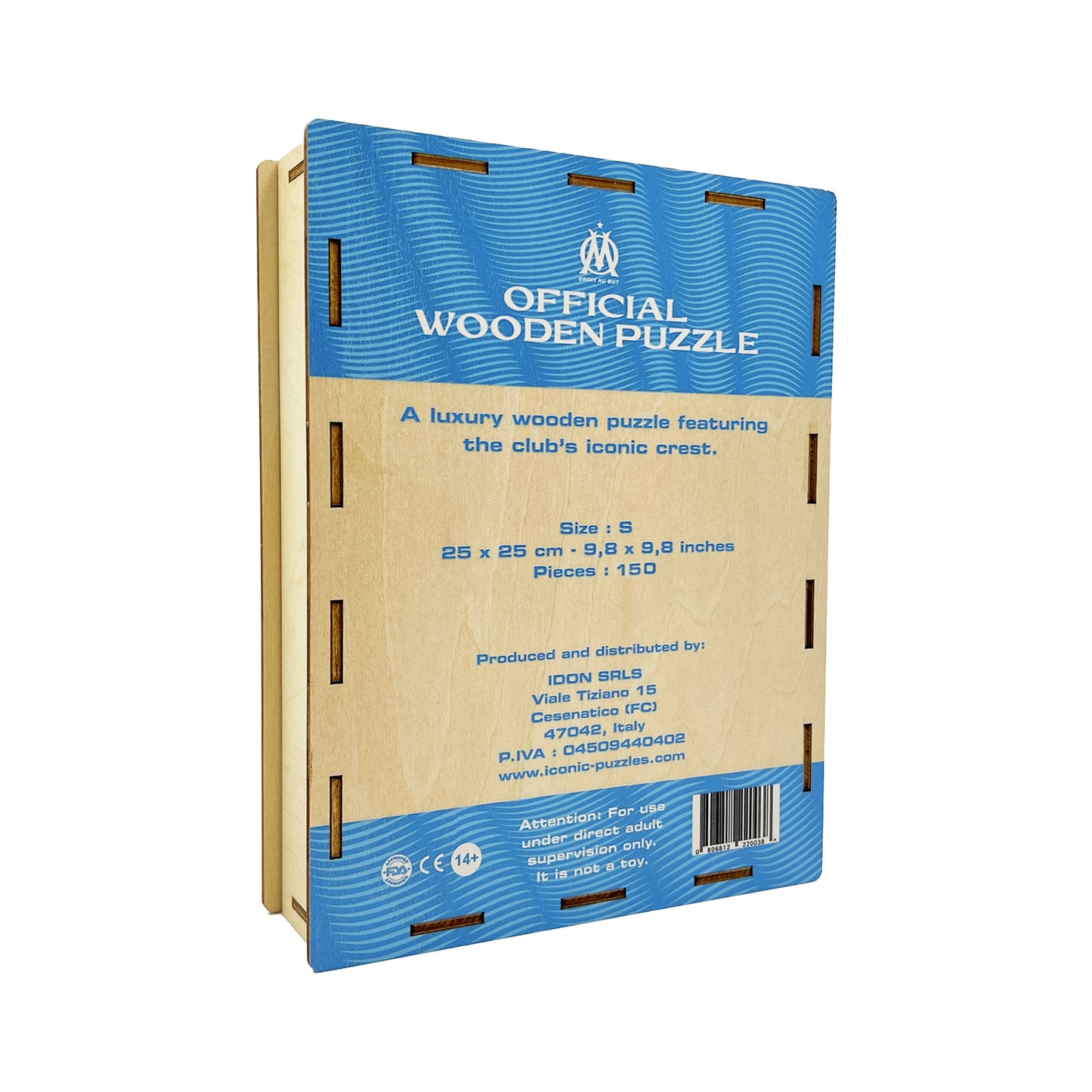 Olympique de Marseille® Crest - Wooden Puzzle