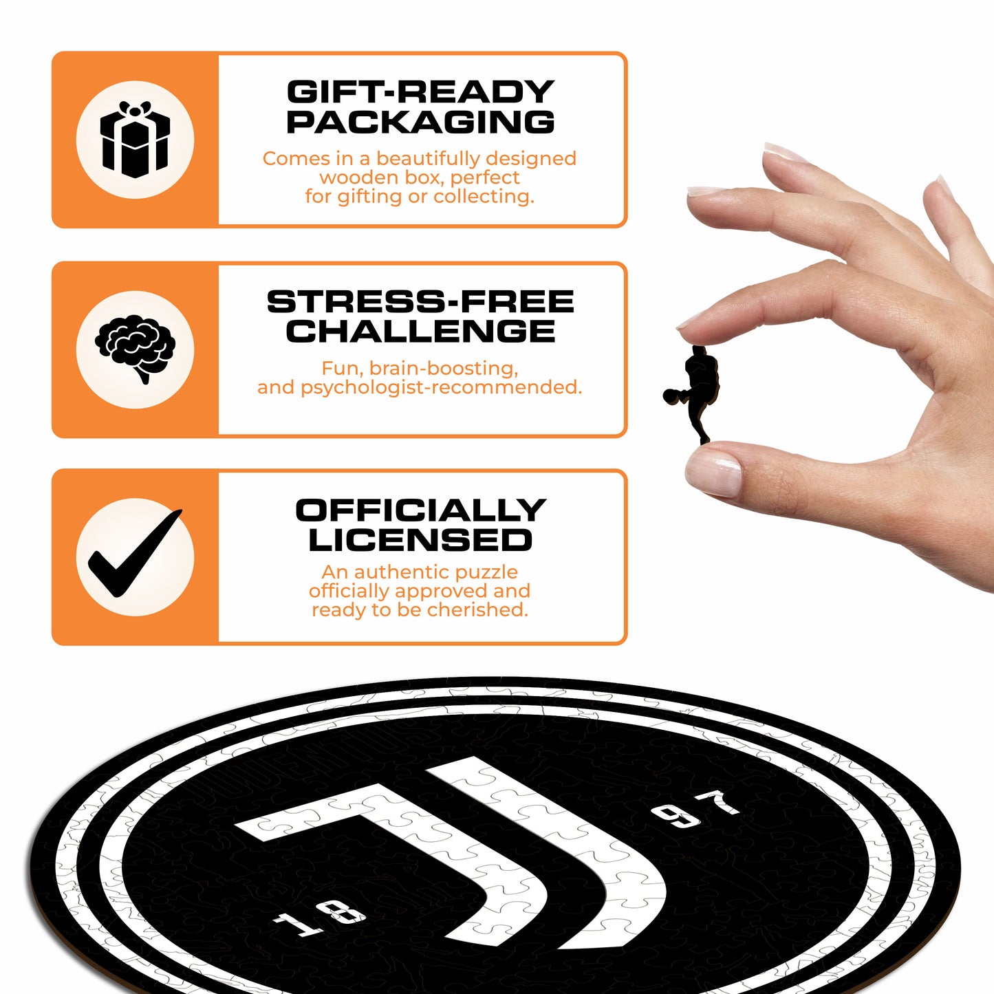 Juventus FC® Crest - Wooden Puzzle