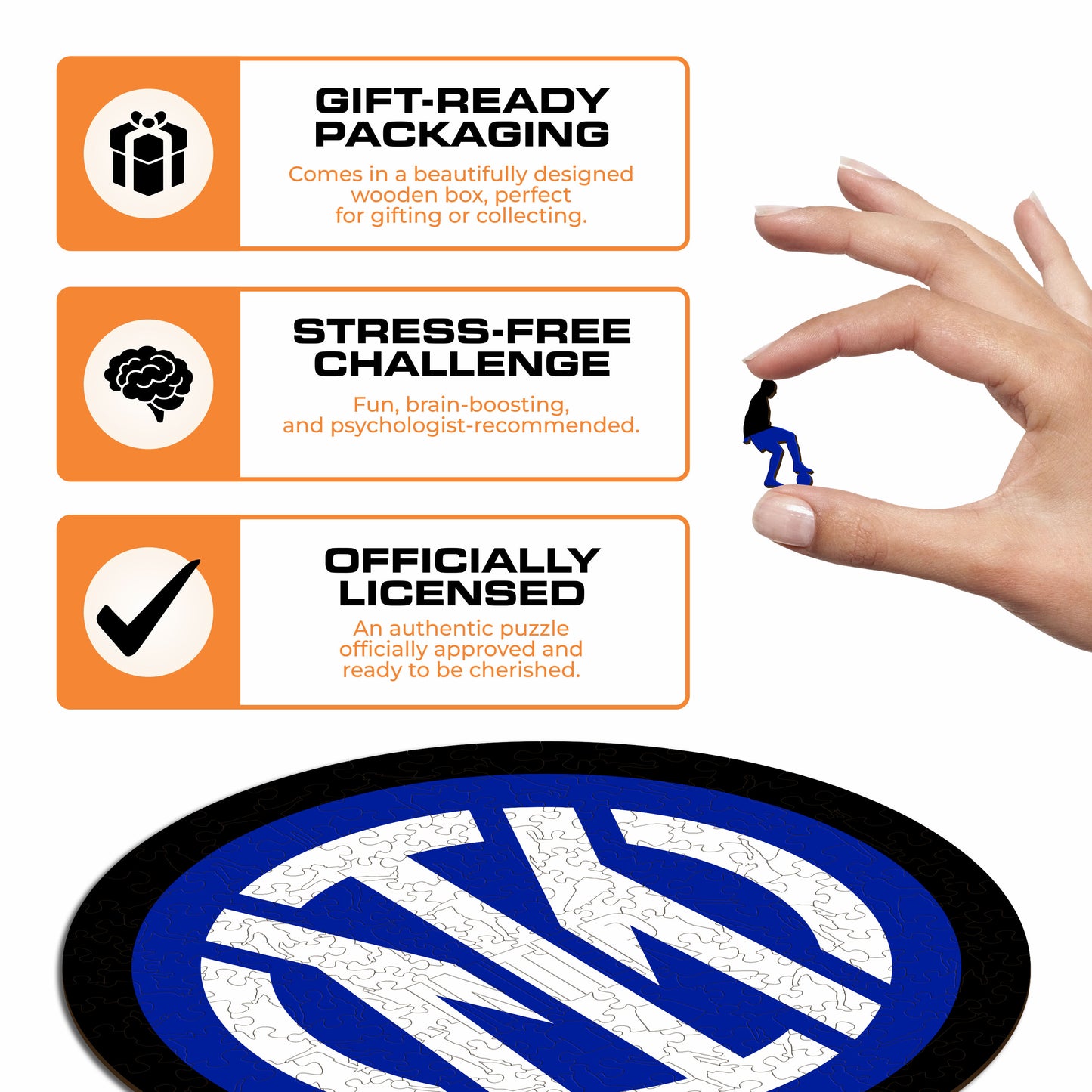 FC Inter® Crest - Wooden Puzzle