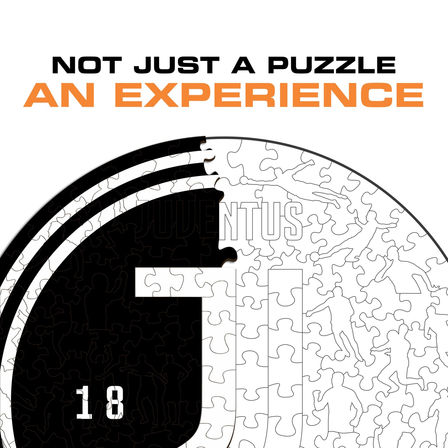 Juventus FC® Crest - Wooden Puzzle