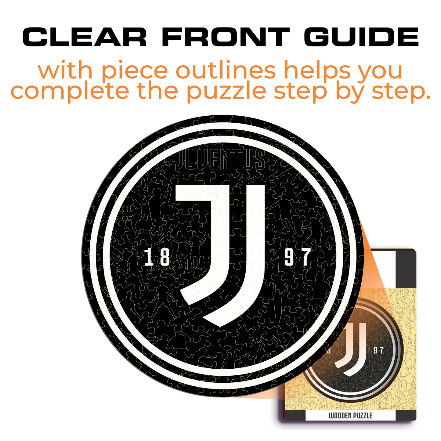 Juventus FC® Crest - Wooden Puzzle