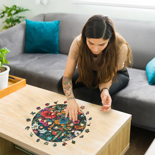 Enchanted City - Wooden Puzzle