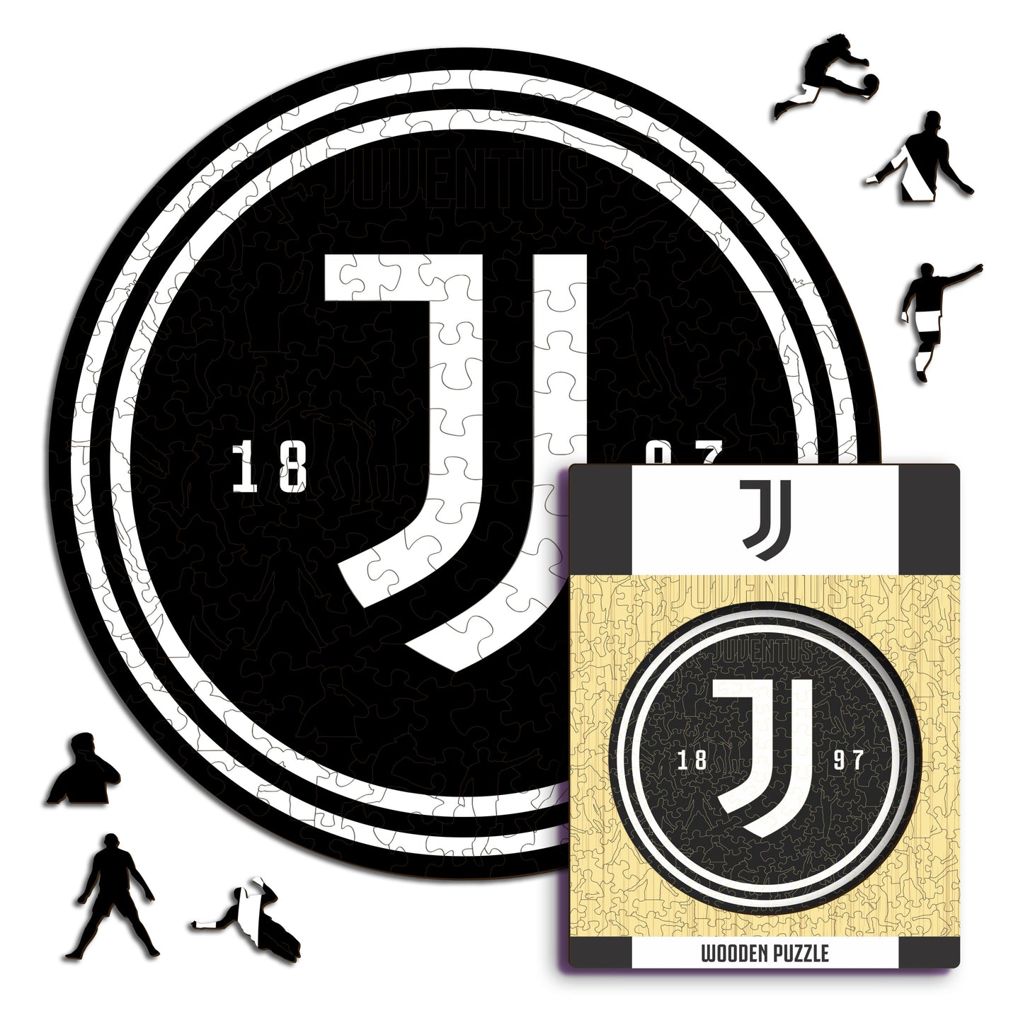 Juventus FC® Crest - Wooden Puzzle