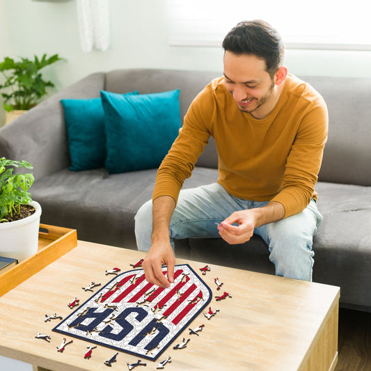 USMNT® Crest - Wooden Puzzle
