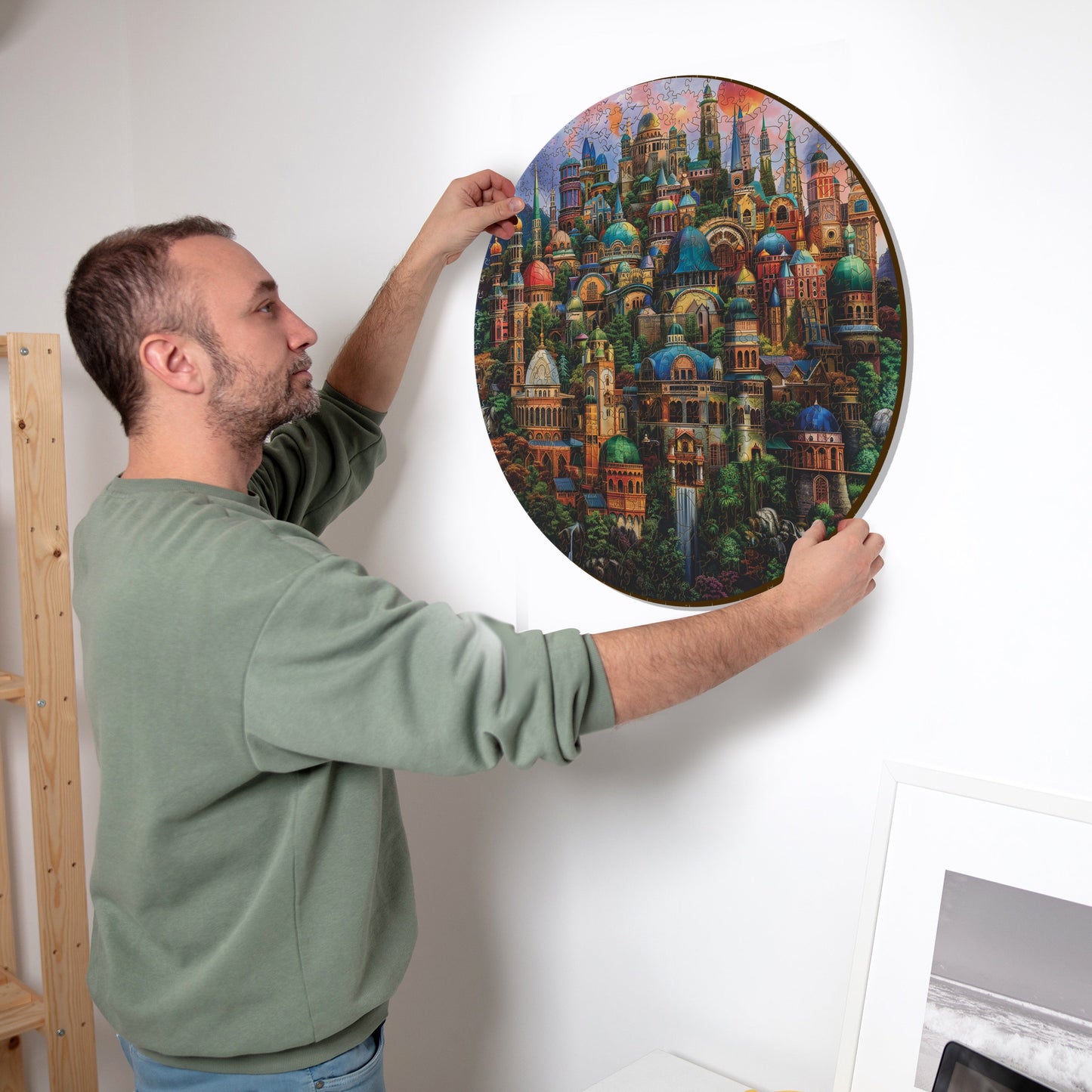 Enchanted City - Wooden Puzzle