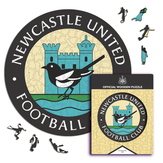 Newcastle United FC® Retro Crest - Wooden Puzzle
