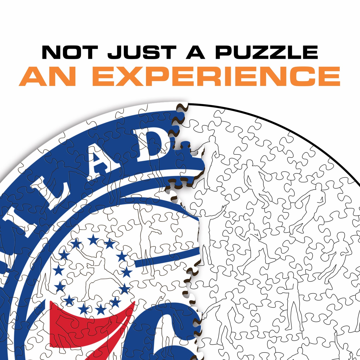 Philadelphia 76ers™ - Wooden Puzzle