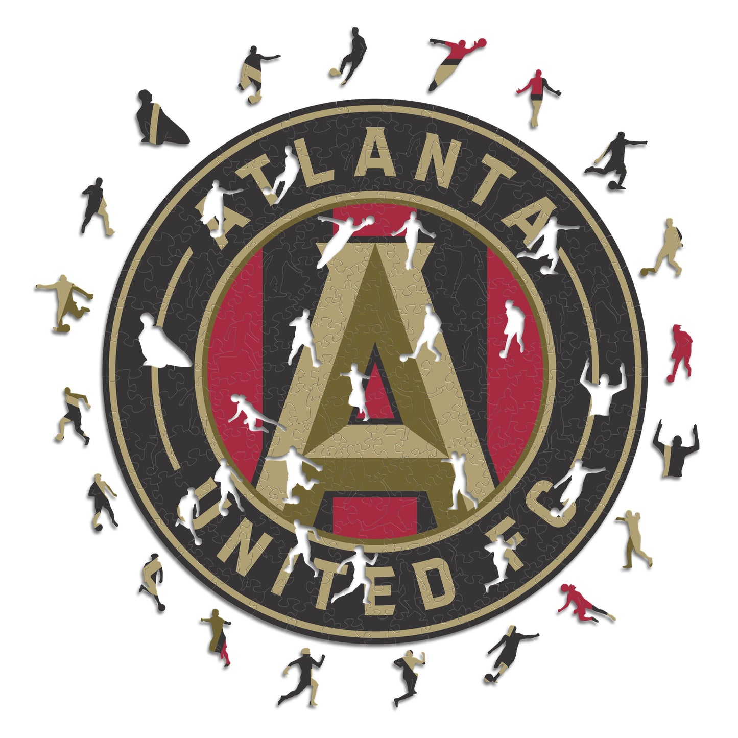 Atlanta United® Crest - Wooden Puzzle