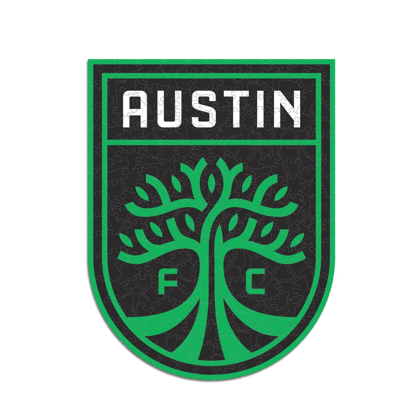 Austin FC® Crest - Wooden Puzzle