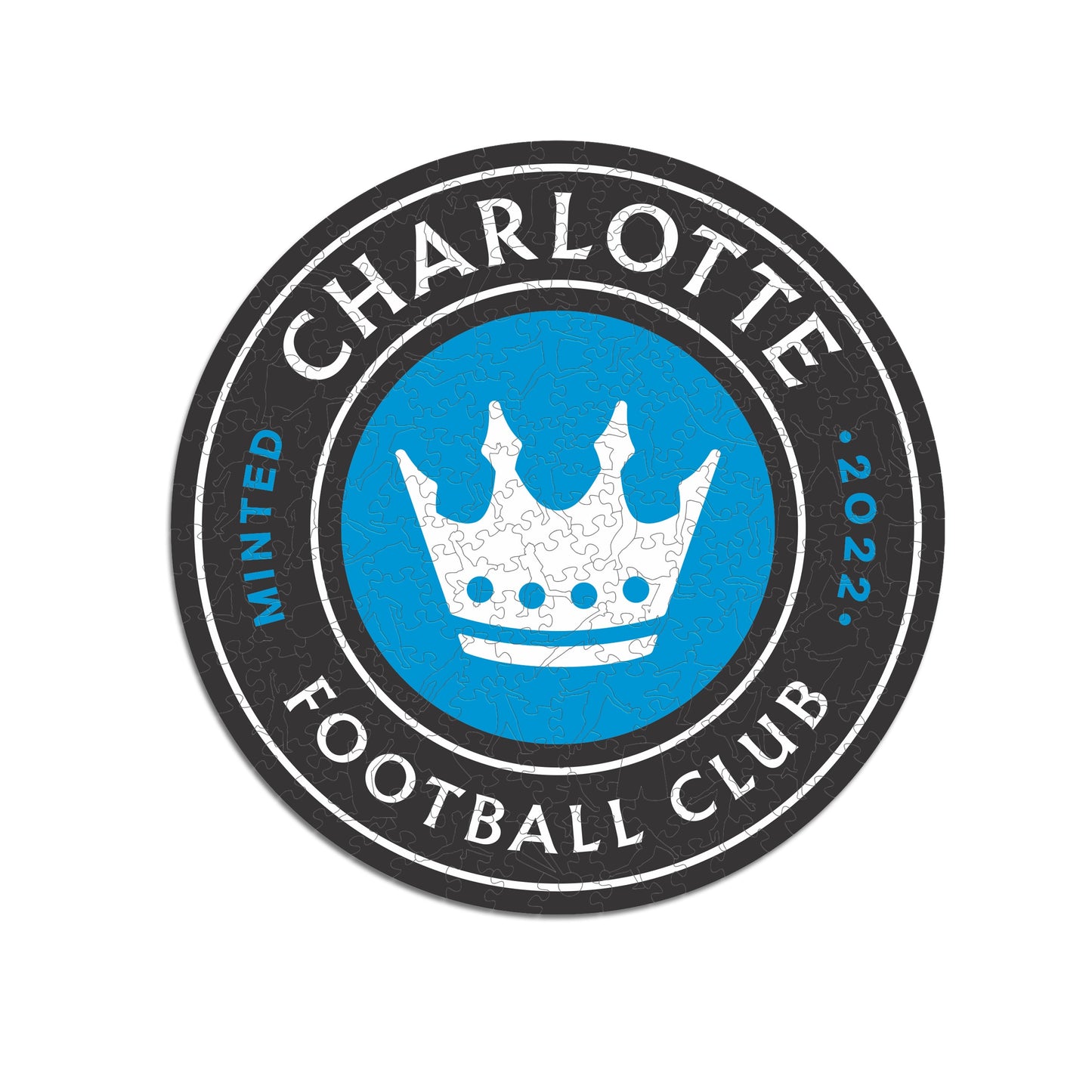 Charlotte FC® Crest - Wooden Puzzle