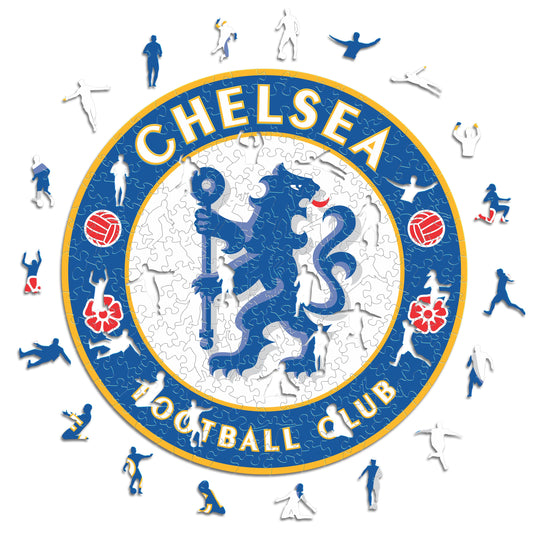 Chelsea FC® Crest - Wooden Puzzle