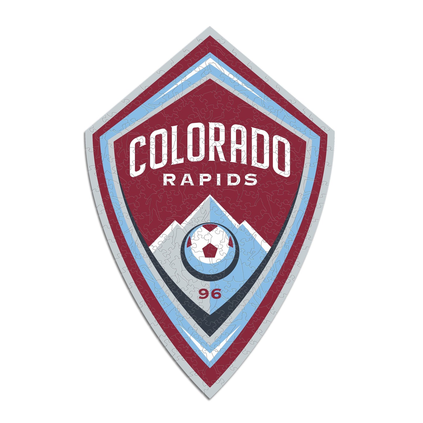 Colorado Rapids® Crest - Wooden Puzzle