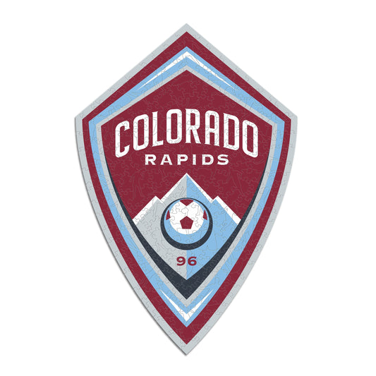 Colorado Rapids® Crest - Wooden Puzzle
