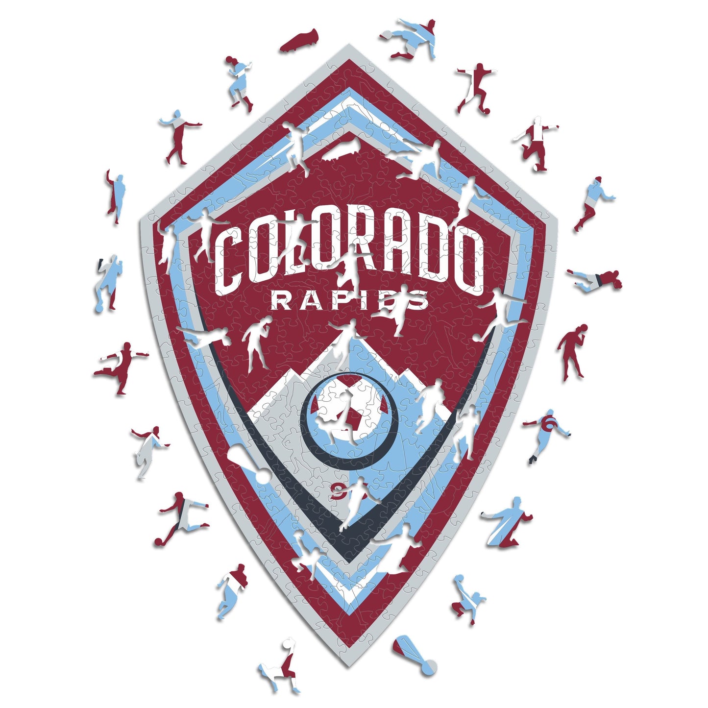 Colorado Rapids® Crest - Wooden Puzzle