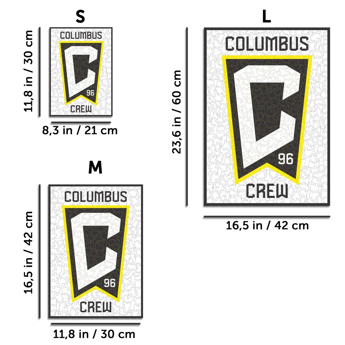 Columbus Crew® Crest - Wooden Puzzle