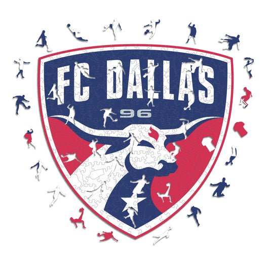 Dallas FC® Crest - Wooden Puzzle
