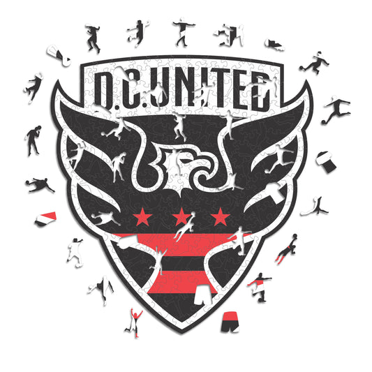 DC United® Crest - Wooden Puzzle