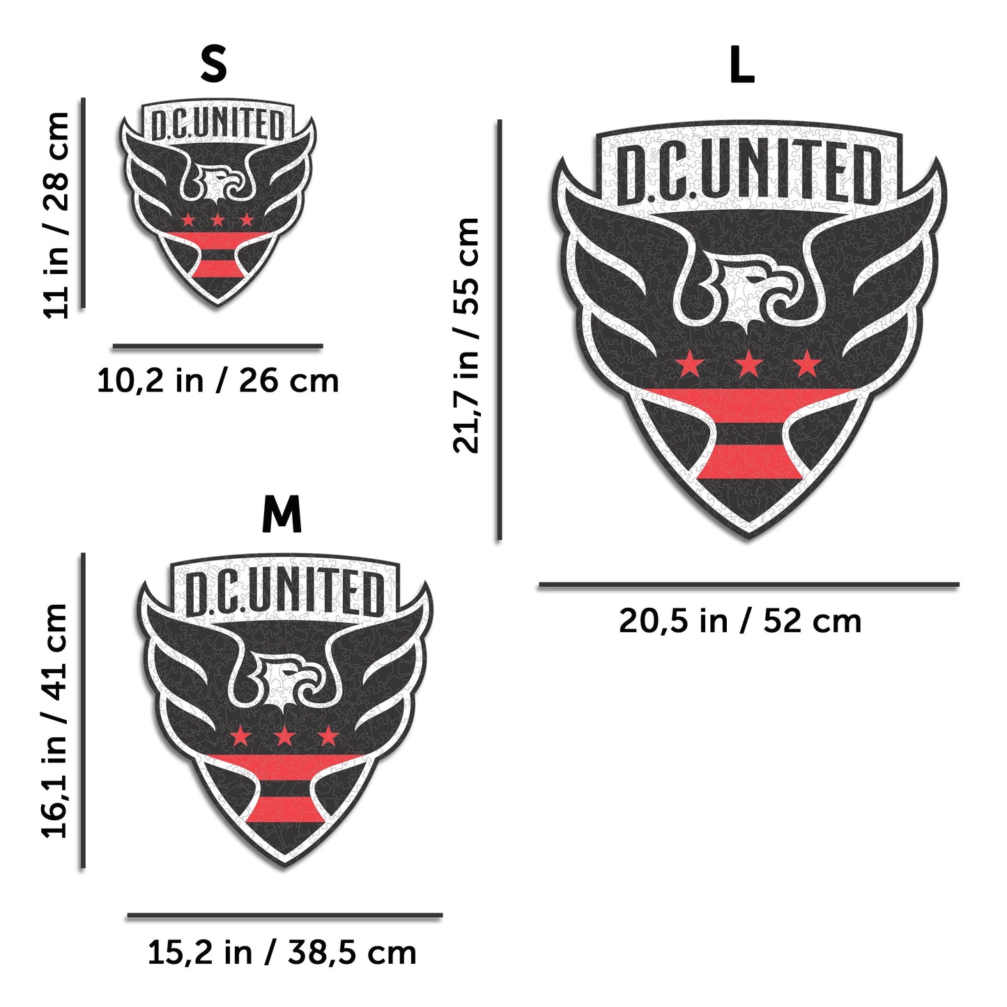 DC United® Crest - Wooden Puzzle