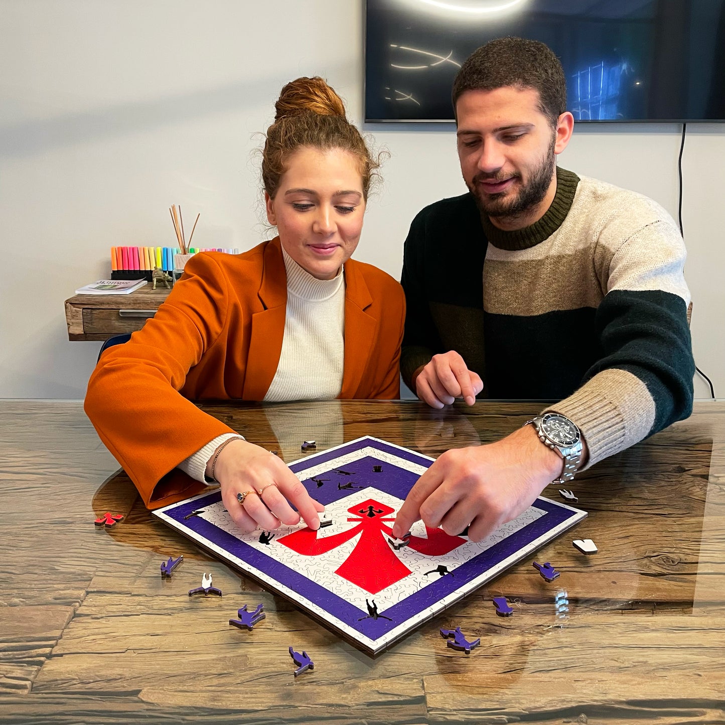 ACF Fiorentina® Crest - Wooden Puzzle