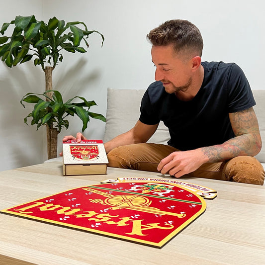Arsenal FC® Retro Crest - Wooden Puzzle