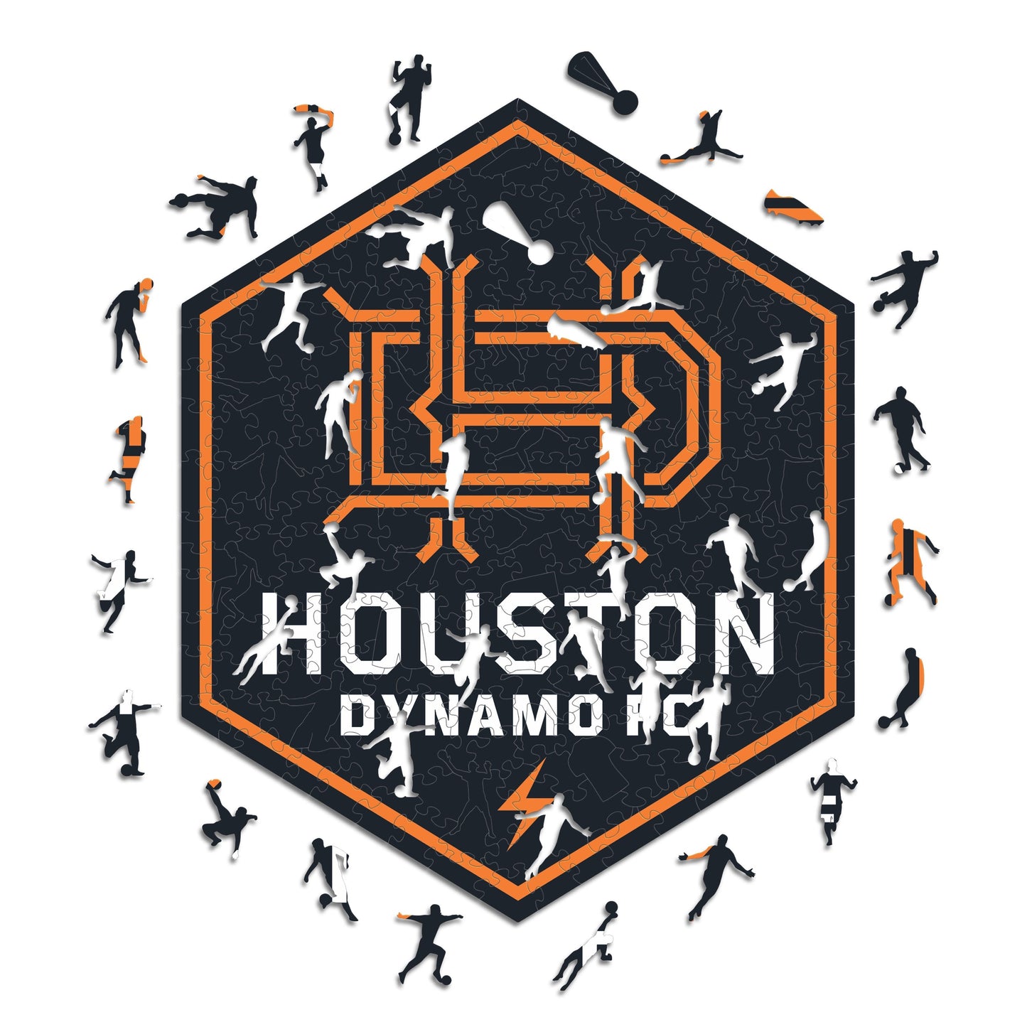 Houston Dynamo® Crest - Wooden Puzzle