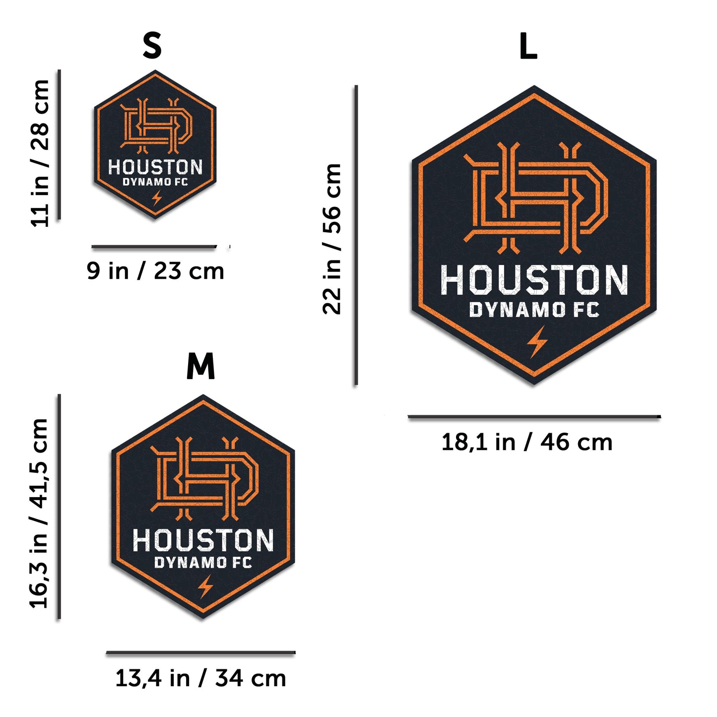 Houston Dynamo® Crest - Wooden Puzzle