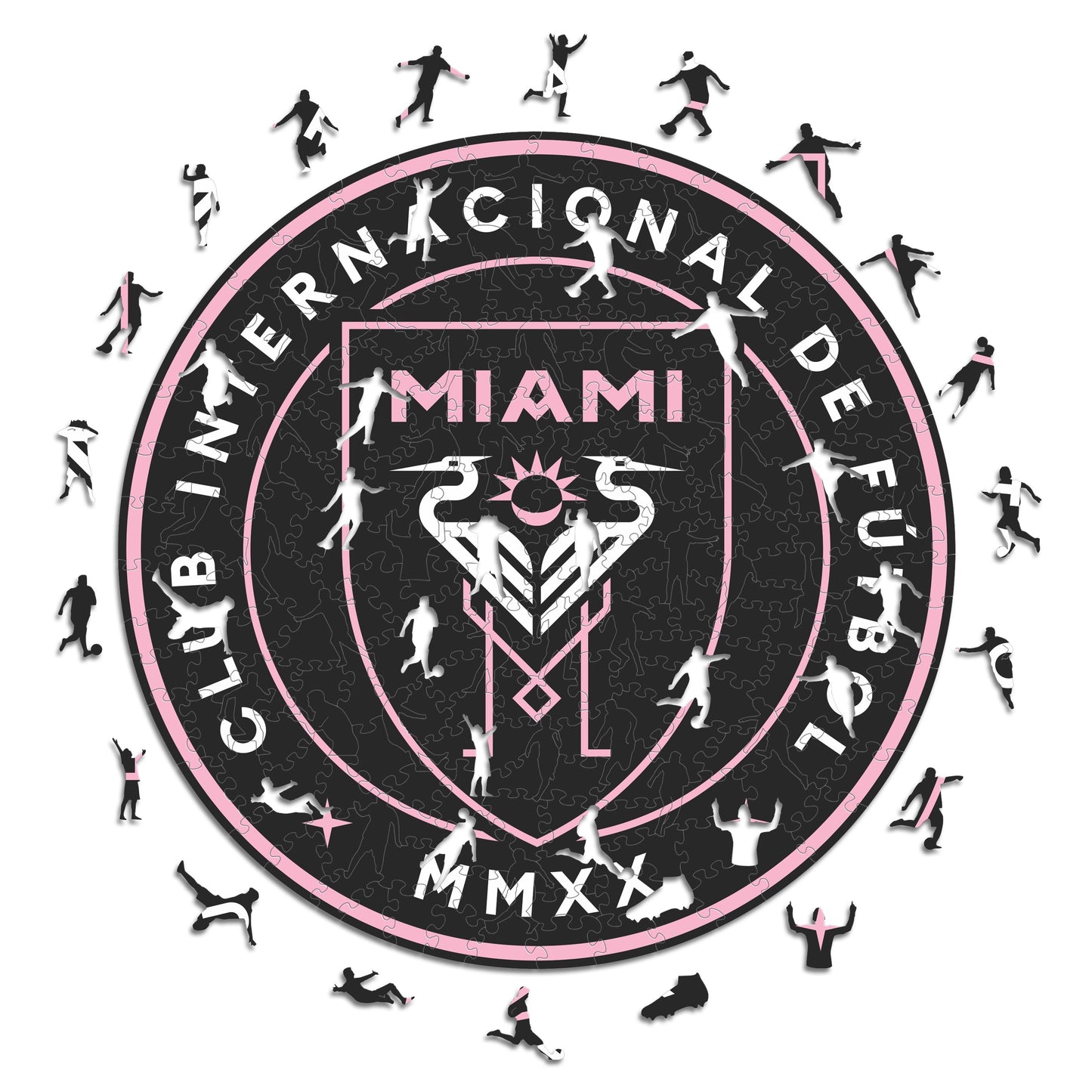 Inter Miami CF® Crest - Wooden Puzzle