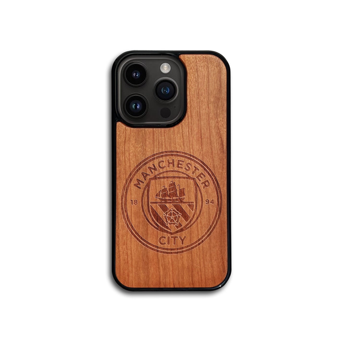 Manchester City FC® Crest - Wooden Phone Case