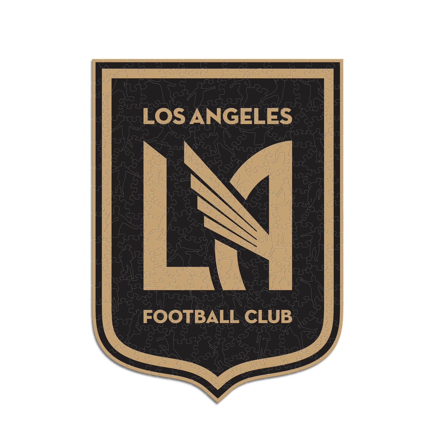 Los Angeles FC® Crest - Wooden Puzzle