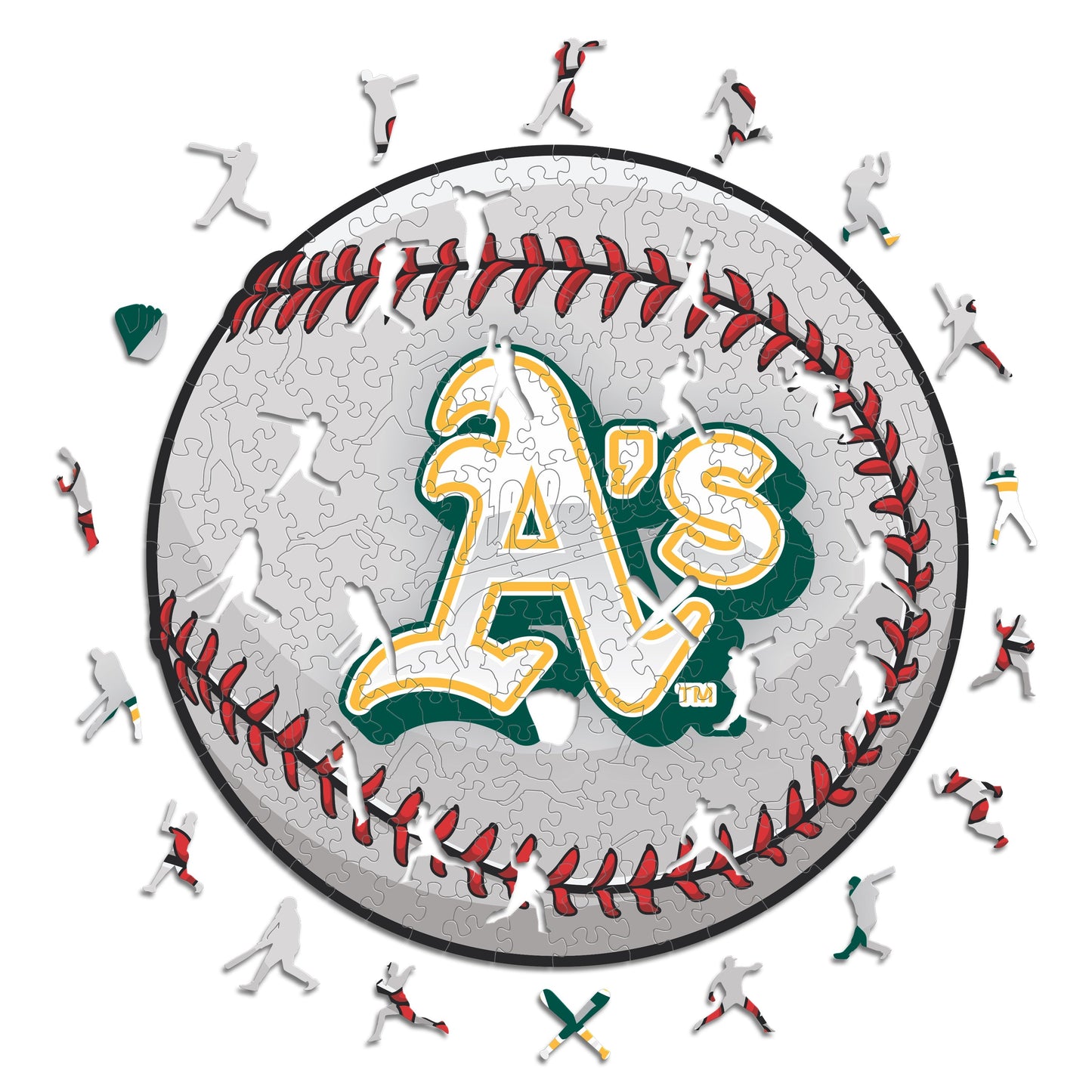 Oakland Athletics® - Wooden Puzzle