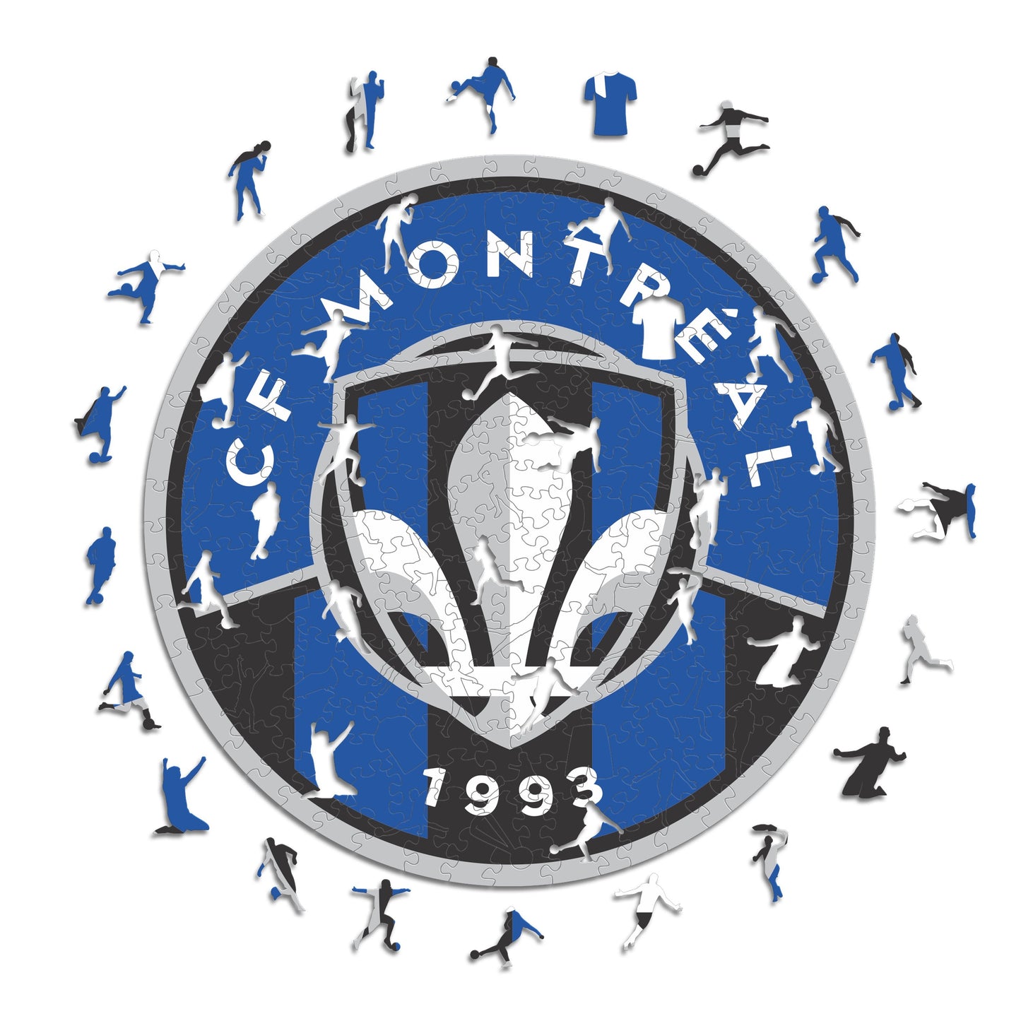 CF Montréal® Crest - Wooden Puzzle