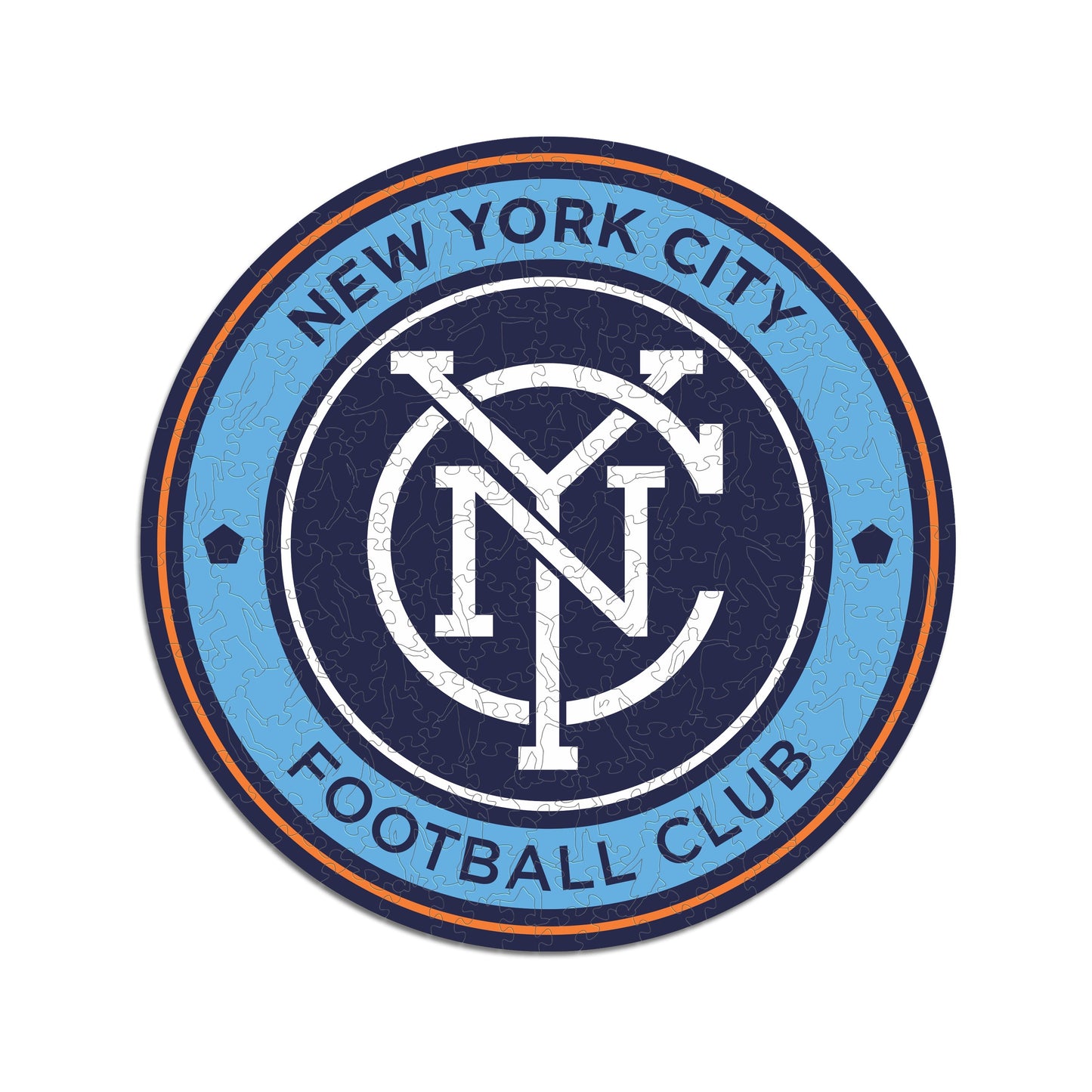 New York City FC® Crest - Wooden Puzzle