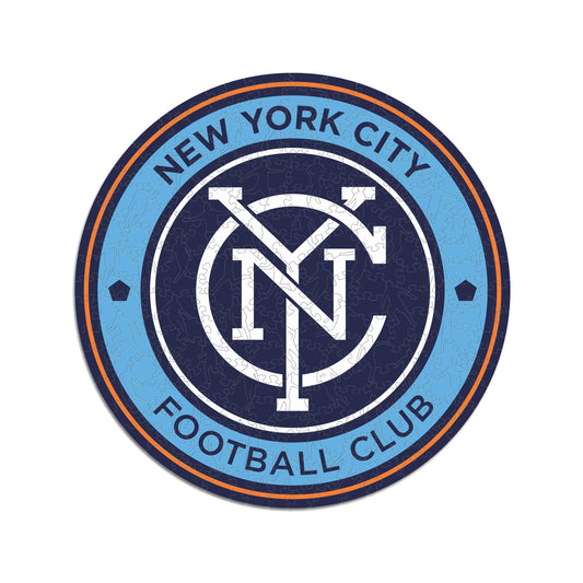 New York City FC® Crest - Wooden Puzzle