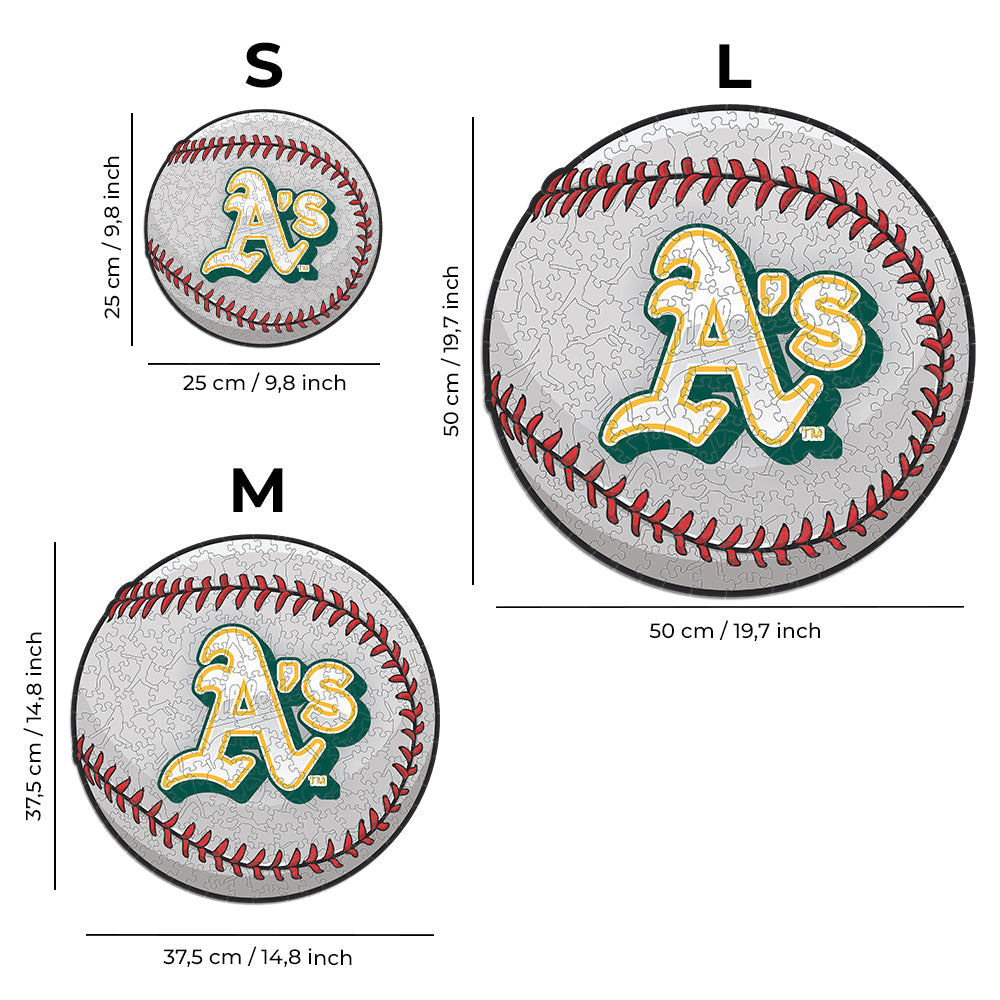 Oakland Athletics® - Wooden Puzzle