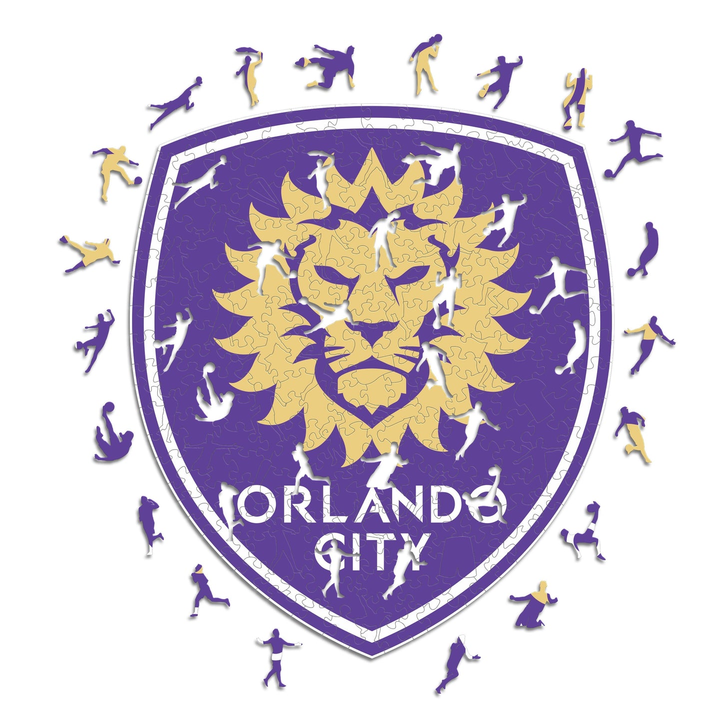 Orlando City SC® Crest - Wooden Puzzle