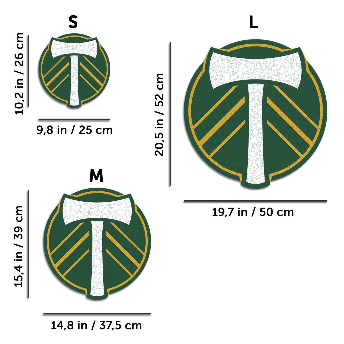 Portland Timbers® Crest - Wooden Puzzle