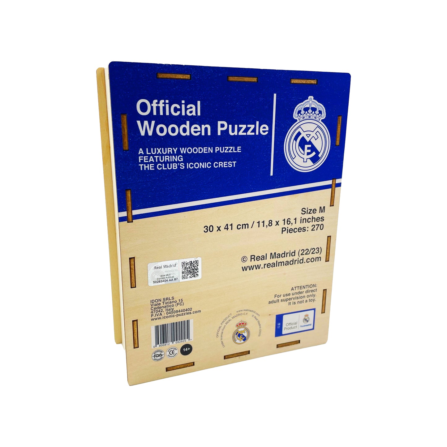 Real Madrid CF® Crest - Wooden Puzzle