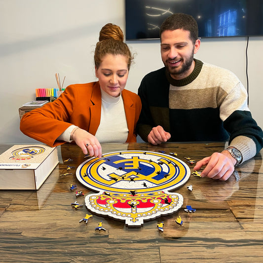 Real Madrid CF® Crest - Wooden Puzzle