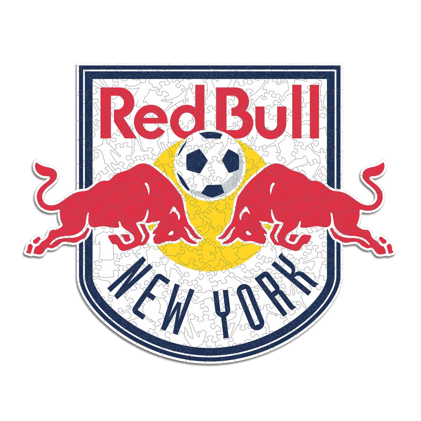 New York Red Bulls® Crest - Wooden Puzzle