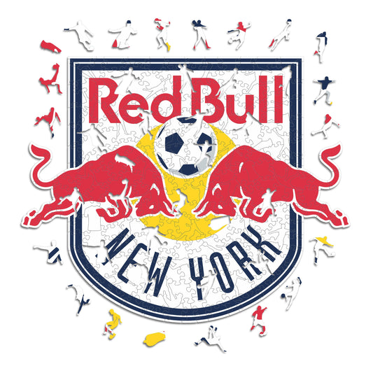 New York Red Bulls® Crest - Wooden Puzzle