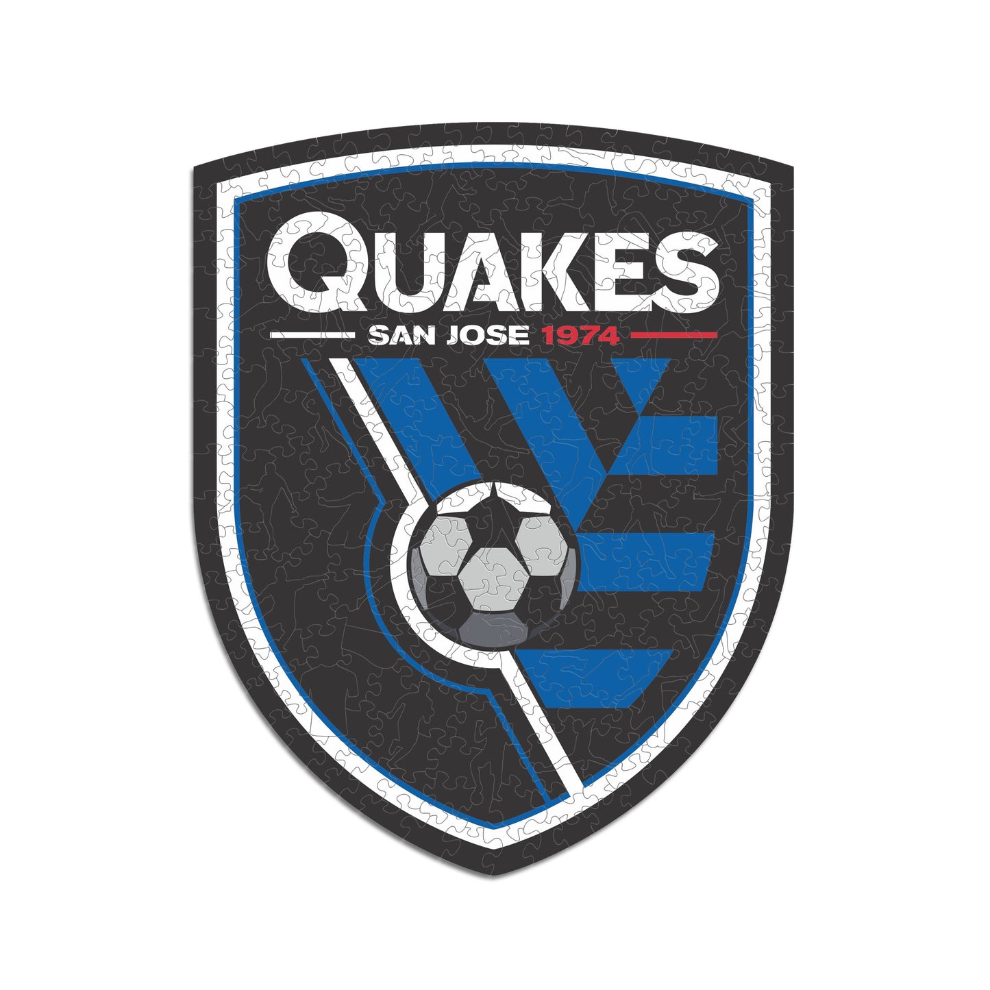 San Jose Earthquakes® Crest - Wooden Puzzle