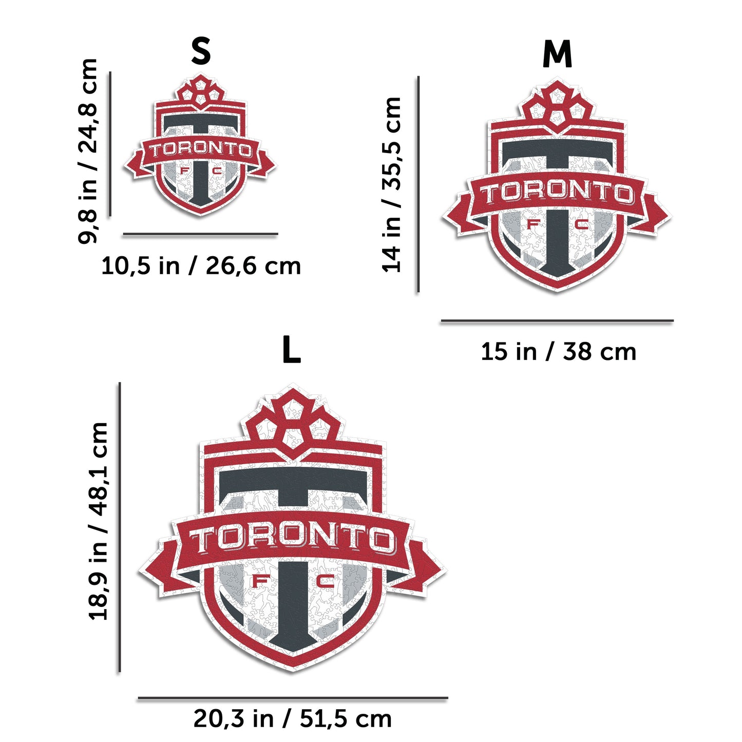 Toronto FC® Crest - Wooden Puzzle