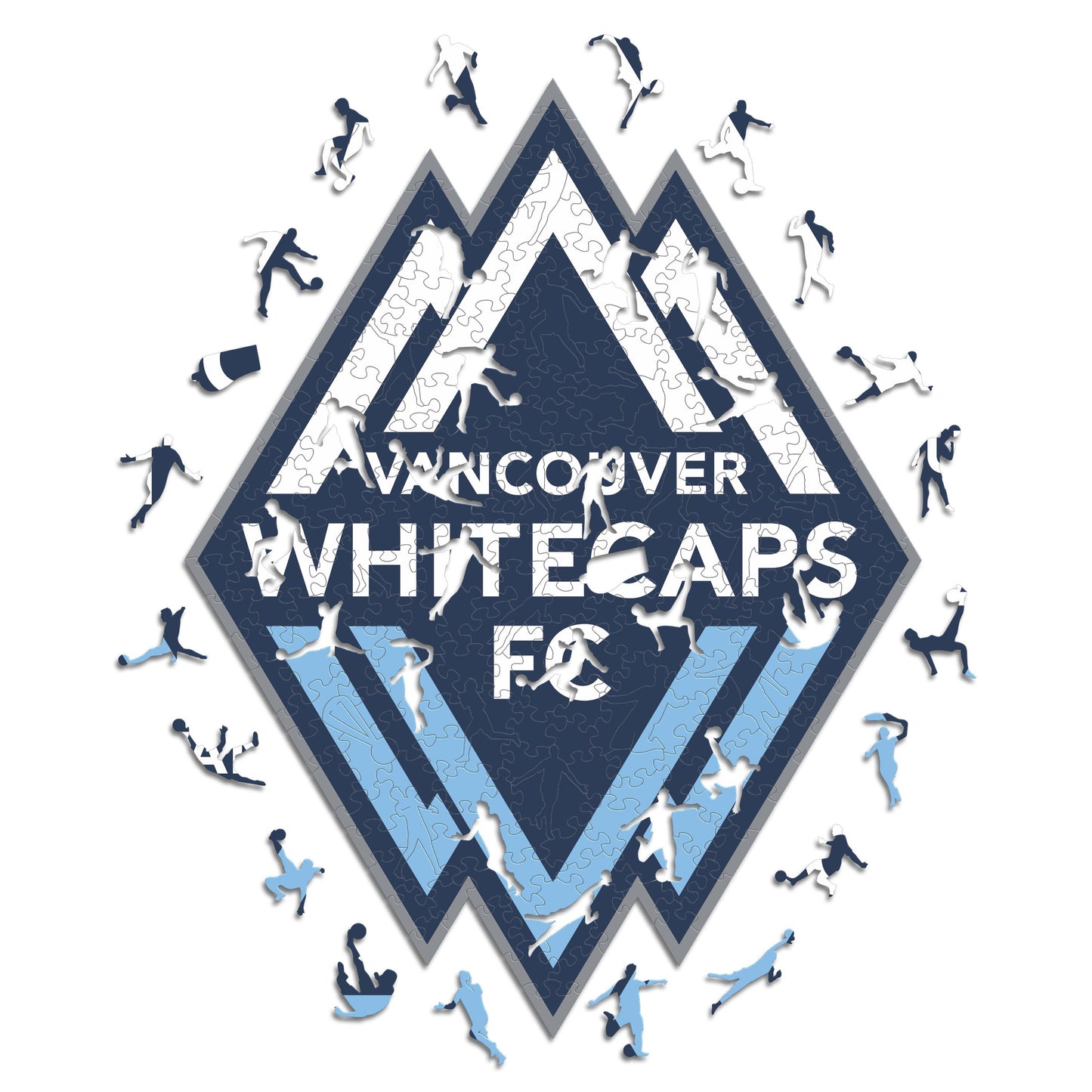 Vancouver Whitecaps® Crest - Wooden Puzzle